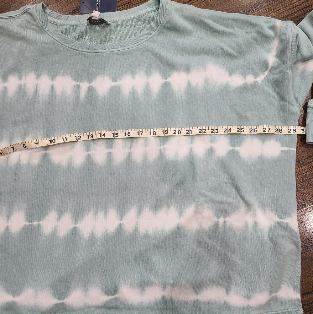 Lucky Brand 🆕 Women's Oversized Tie Dye Sweatshirt Sz XL.